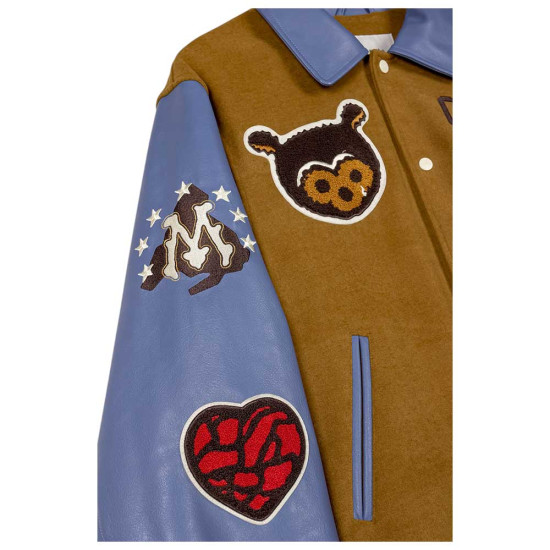 Grimey Unisex μπουφάν Mud'S The Residence Baseball Jacket